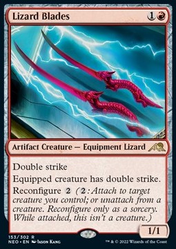 Lizard Blades - Kamigawa Neon Dynasty 