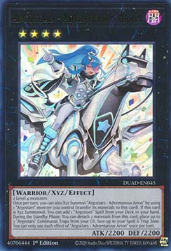 Argostars Adventurous Arion (V.1 Ultra Rare) 