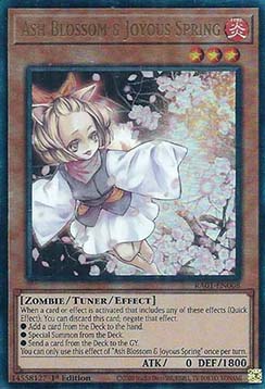 Ash Blossom & Joyous Spring (V.7 Ultimate Rare)