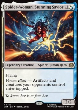 Spider Woman Stunning Savior 