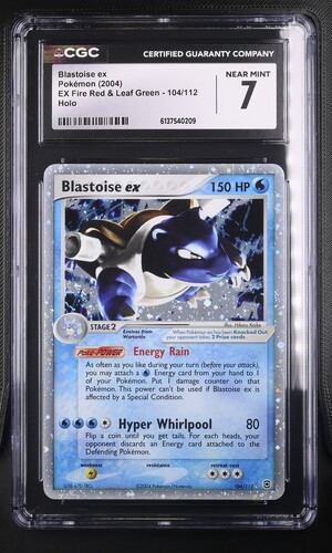 Blastoise ex - FL 104 - English - CGC 7 
