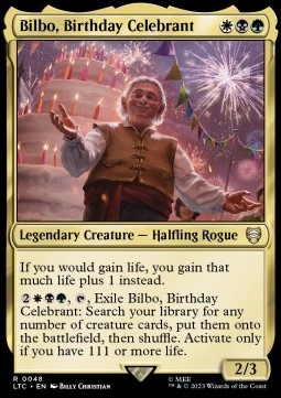 Bilbo, Birthday Celebrant 