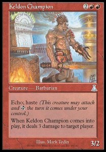 Keldon Champion - Urzas Destiny 