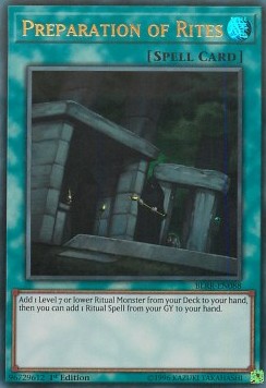 Preparation of Rites 