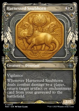 Harnessed Snubhorn (V.1) 