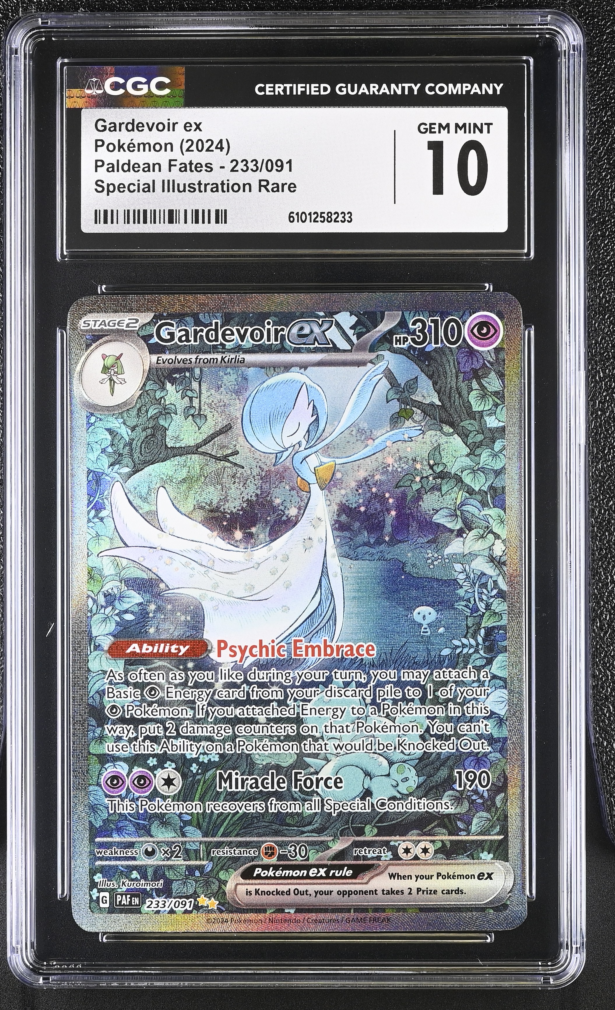 Gardevoir ex - PAF 233 - English - CGC 10 