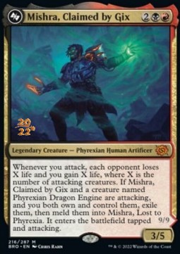 Mishra, Claimed by Gix // Mishra, Lost to Phyrexia 