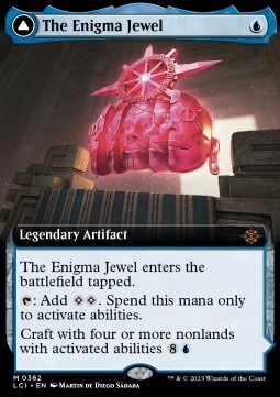 The Enigma Jewel Locus of Enlightenment - The Lost Caverns of Ixalan Extras 