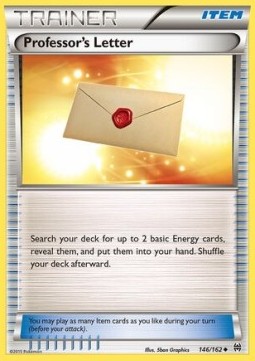 Professor's Letter 
