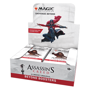 Universes Beyond Assassins Creed Beyond Booster Display - Englisch