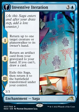 Inventive Iteration Living Breakthrough - Kamigawa Neon Dynasty Promos 