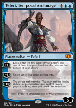Teferi Temporal Archmage (V.1) - Commander 2014 