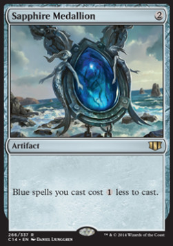 Sapphire Medallion - Commander 2014 