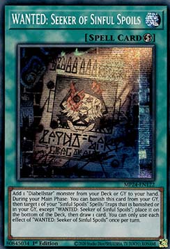 WANTED Seeker of Sinful Spoils