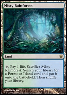 Misty Rainforest - Zendikar 