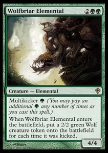 Wolfbriar Elemental - Worldwake 
