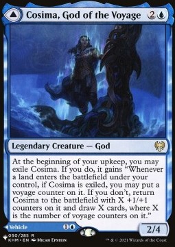 Cosima, God of the Voyage // The Omenkeel - Secret Lair Commander Deck From Cute to Brute 