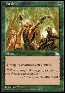 Vitalize - Weatherlight 