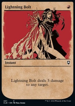 Lightning Bolt - Commander Legends Battle for Baldurs Gate Extras 
