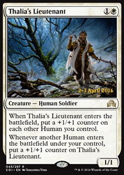 Thalias Lieutenant - Shadows over Innistrad Promos 
