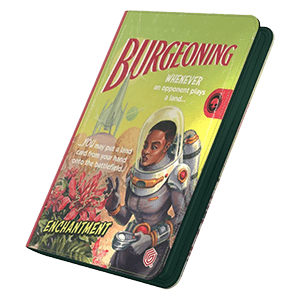 Edge of Eternities Burgeoning Zipfolio 360 Xenoskin 9 Pocket Binder 