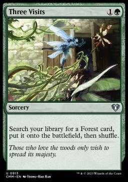 Three Visits - Commander Masters Extras