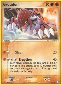 Groudon (Eruption) 
