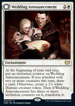 Wedding Announcement Wedding Festivity - Innistrad Crimson Vow 