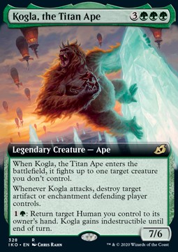 Kogla the Titan Ape - Ikoria Lair of Behemoths Extras 