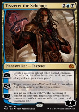 Tezzeret the Schemer - Aether Revolt 