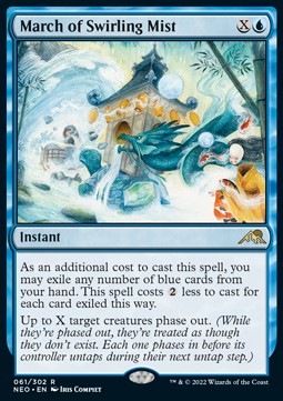 March of Swirling Mist - Kamigawa Neon Dynasty 