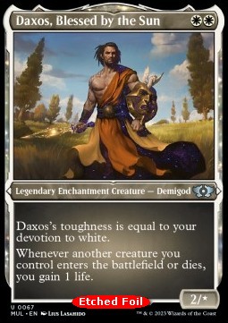 Daxos, Blessed by the Sun (V.2) 