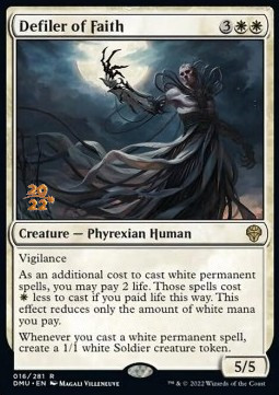 Defiler of Faith (V.1) - Dominaria United Promos 