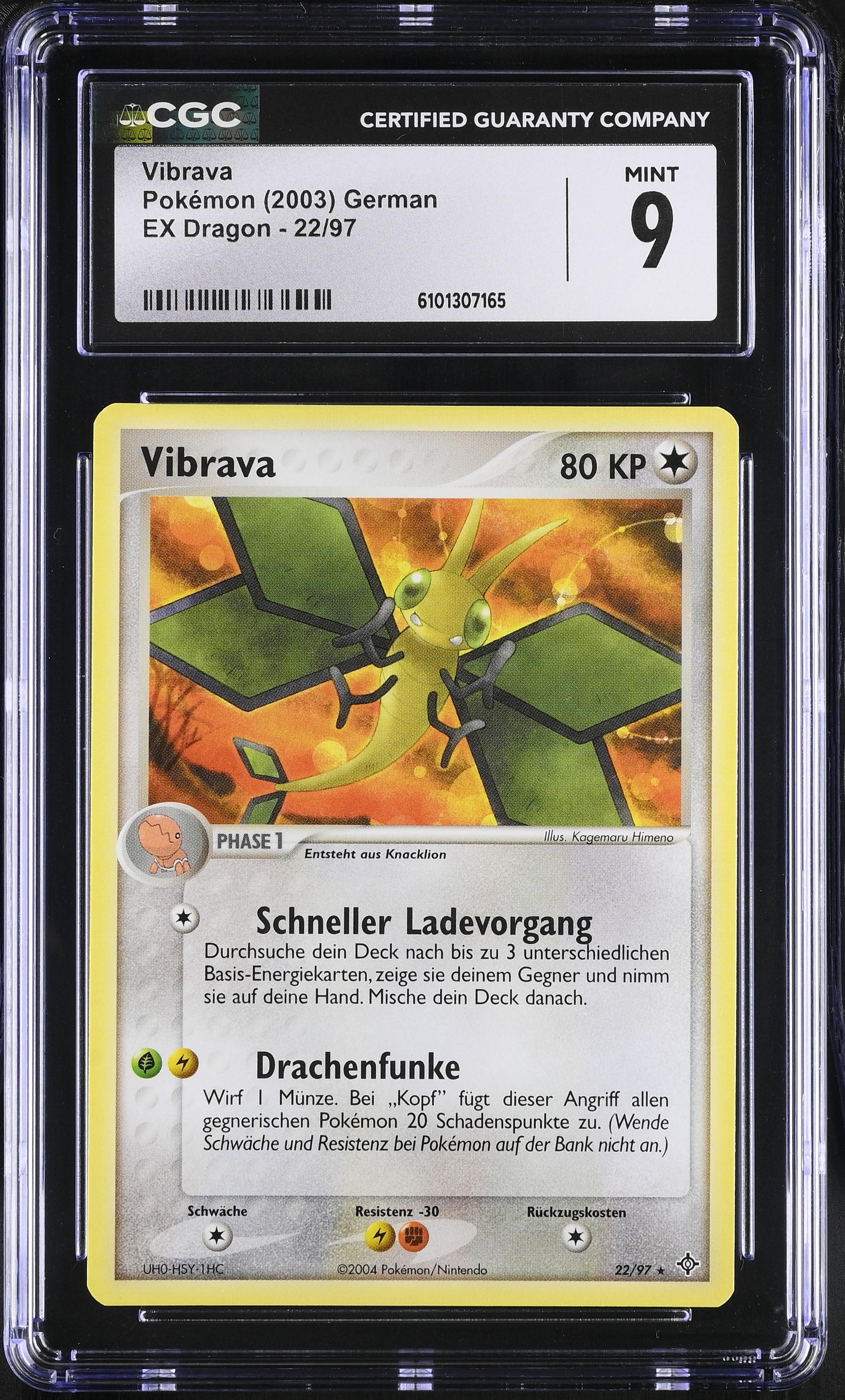 Vibrava (Quick Charge) - DR 22 - German - CGC 9 