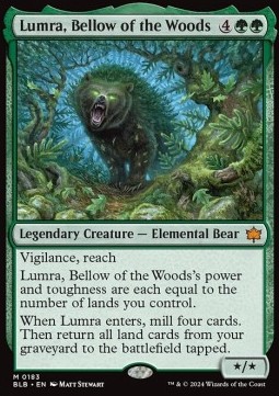 Lumra Bellow of the Woods - Bloomburrow 