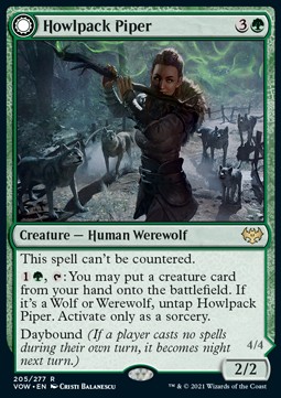 Howlpack Piper Wildsong Howler - Innistrad Crimson Vow 