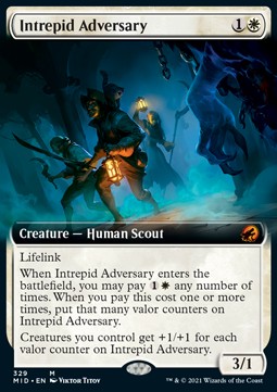 Intrepid Adversary - Innistrad Midnight Hunt Extras 