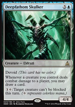 Deepfathom Skulker (V.2) - Oath of the Gatewatch Promos 