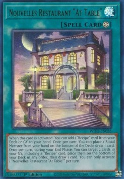 Nouvelles Restaurant At Table (V.1 - Ultra Rare)