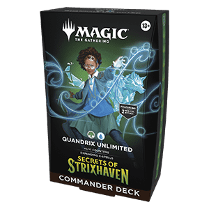 Commander Secrets of Strixhaven Quandrix Unlimited Commander Deck 