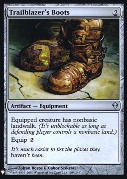 Trailblazers Boots - Mystery Booster 