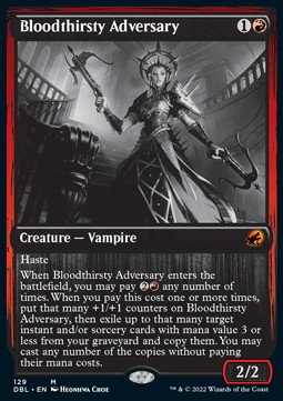 Bloodthirsty Adversary - Innistrad Double Feature 