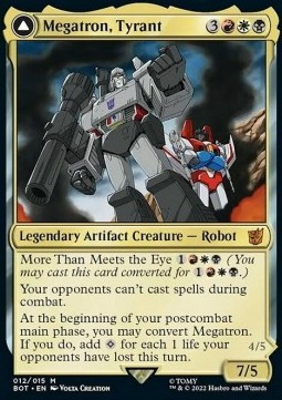 Megatron Tyrant Megatron Destructive Force (V.1) - Universes Beyond Transformers 