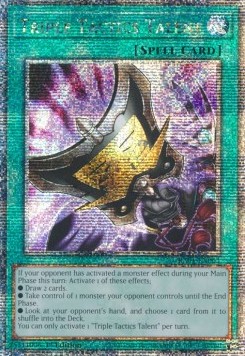 Triple Tactics Talent (V.5 Quarter Century Secret Rare)