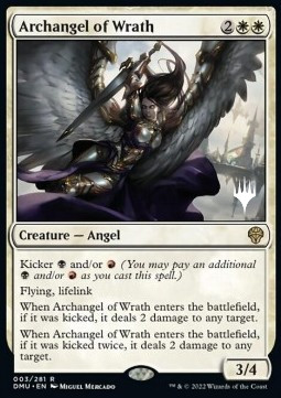 Archangel of Wrath (V.2) - Dominaria United Promos 