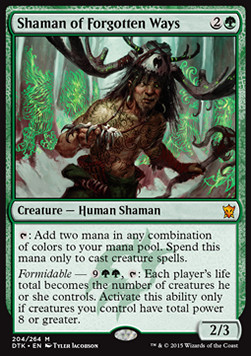 Shaman of Forgotten Ways - Dragons of Tarkir 