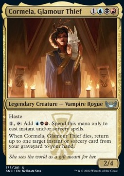 Cormela, Glamour Thief 