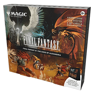 Magic The Gathering FINAL FANTASY Holiday Release The Siege of Alexandria Scene Box 