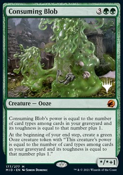 Consuming Blob (V.2) - Innistrad Midnight Hunt Promos 