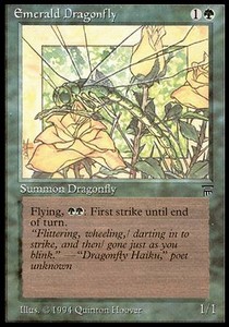 Emerald Dragonfly 